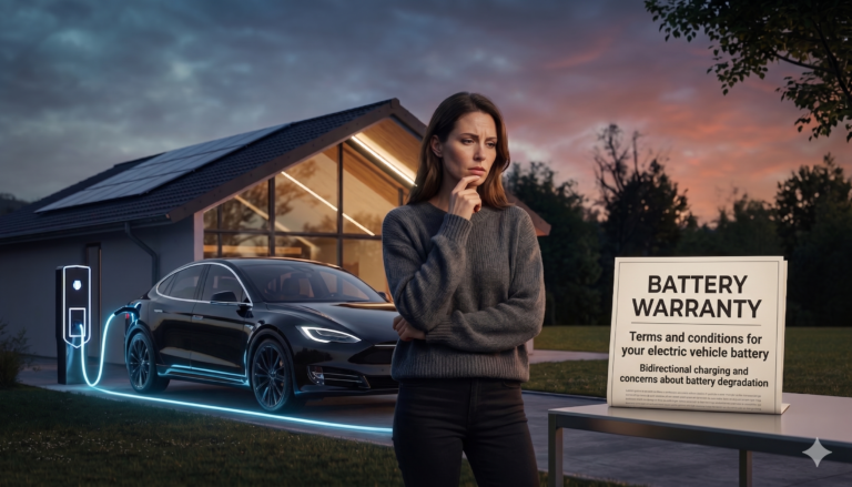 Batteriet kjører selv om bilen står stille — og det er garantiproblemet med toveislading